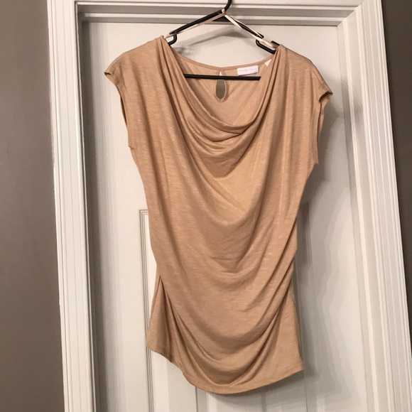 New York & Company Tops - Gold sparkle shirt from New York & Company